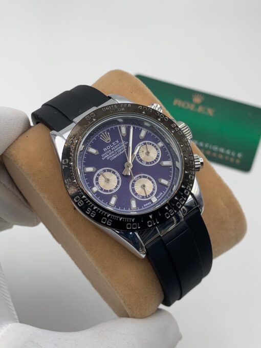 MEN ROLEX RUBBER-STRAP WRISTWATCH - Image 4