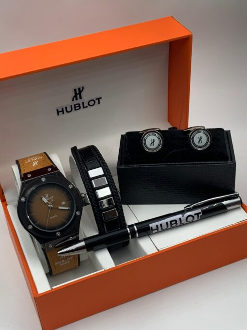 HUBLOT GENEVE WRISTWATCH SET - Image 8