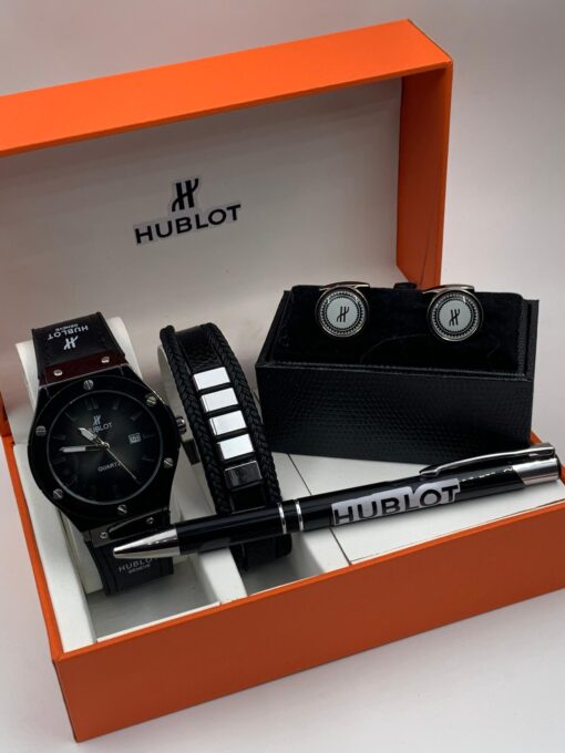 HUBLOT GENEVE WRISTWATCH SET - Image 6