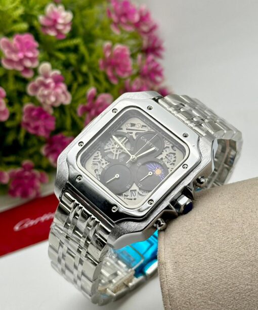 CARTIER CHAIN-STRAPPED WRISTWATCH - Image 2