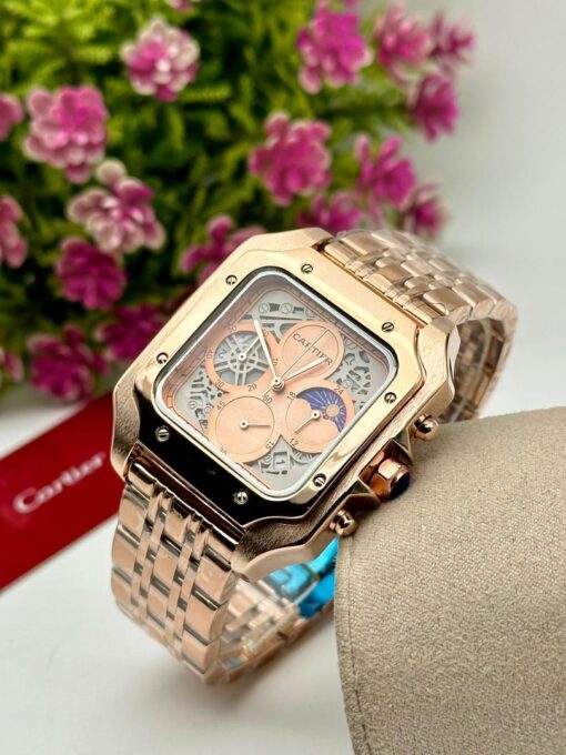 CARTIER CHAIN-STRAPPED WRISTWATCH - Image 5