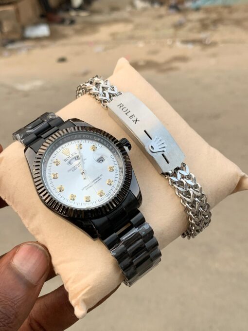 ROLEX CHAIN STRAP + BRACELET WATCH - Image 17