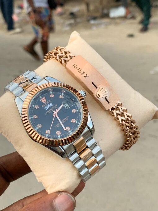 ROLEX CHAIN STRAP + BRACELET WATCH - Image 16