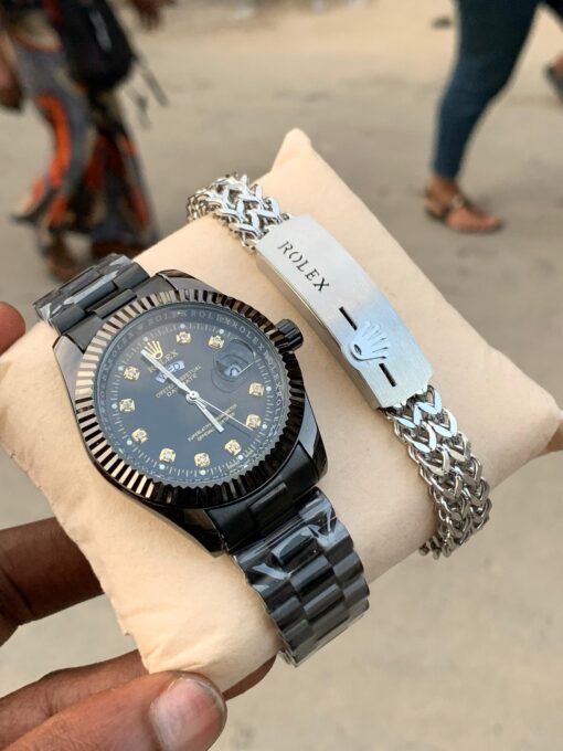 ROLEX CHAIN STRAP + BRACELET WATCH - Image 6