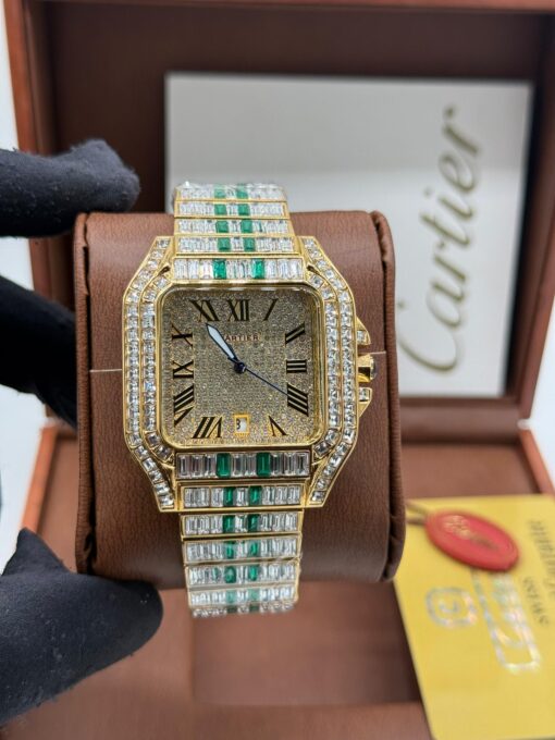 Cartier Santos Ice Wristwatch - Image 4