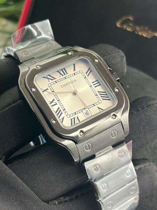 2025: Cartier Santos Men Wristwatch - Image 13