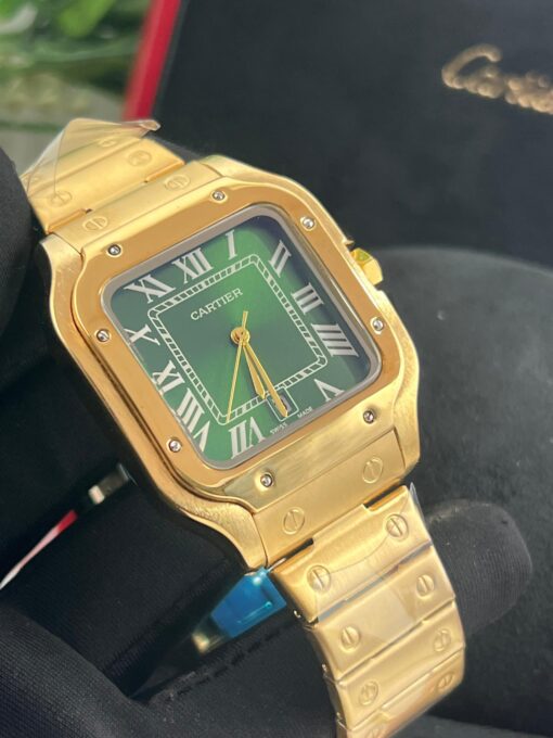 2025: Cartier Santos Men Wristwatch - Image 8