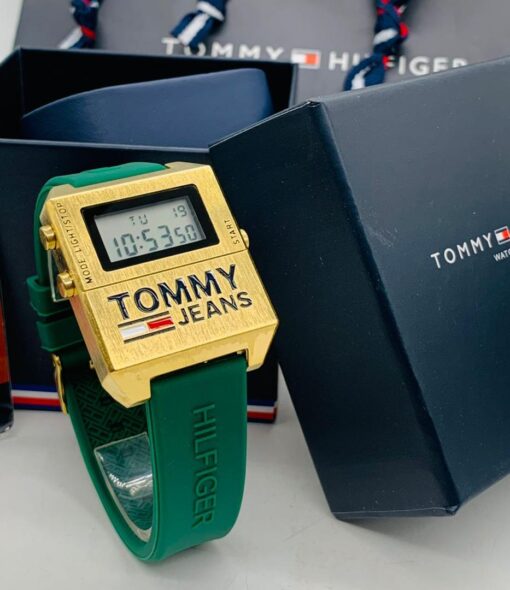 TOMMY HILFIGER RUBBER DIGITAL WATCH - Image 5