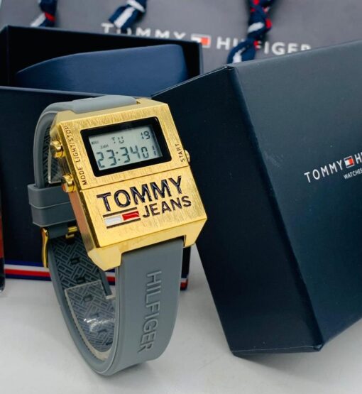 TOMMY HILFIGER RUBBER DIGITAL WATCH - Image 2