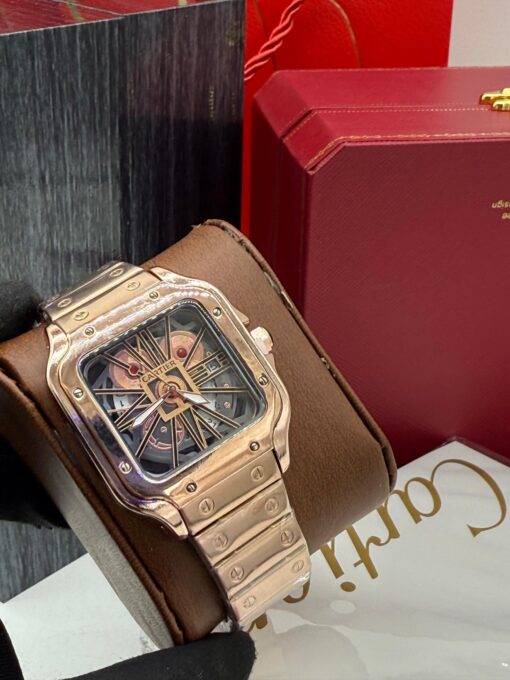 Cartier Skeleton Face Wristwatch - Image 9