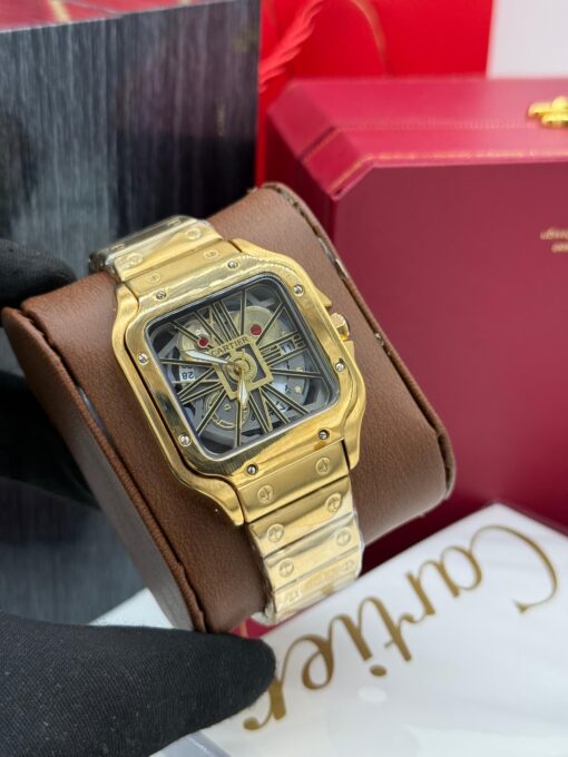 Cartier Skeleton Face Wristwatch - Image 2