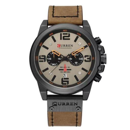 CURREN LEATHER WRISTWATCH - Image 6