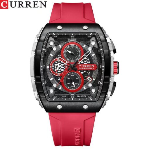 CURREN RUBBER STRAP WRISTWATCH - Image 5