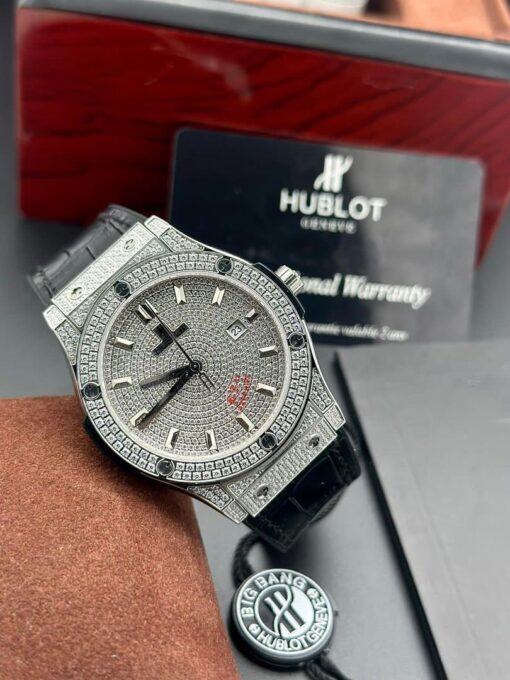 HUBLOT LEATHER ICE WATCH - Image 4