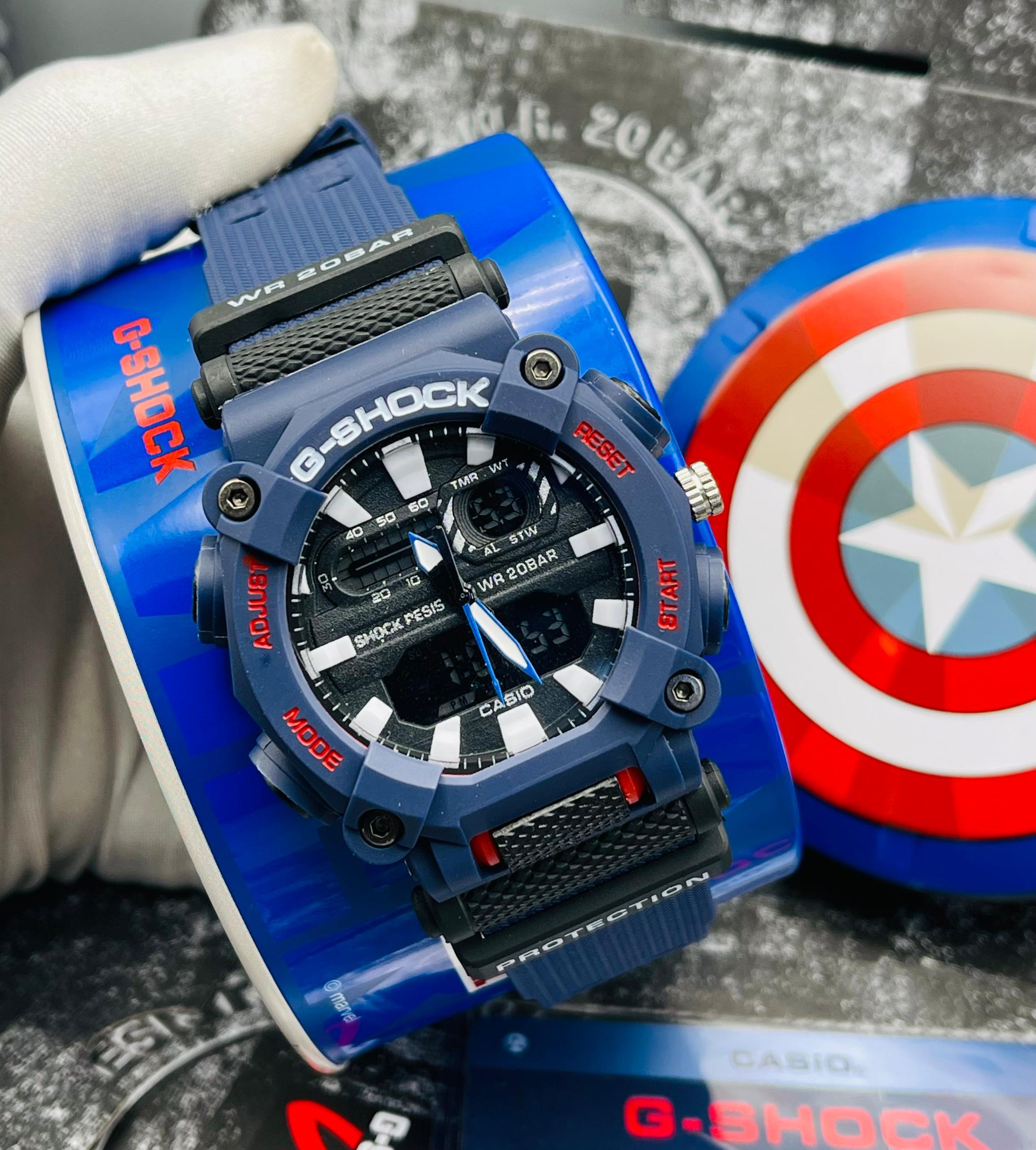 Classic G-Shock Rubber Strap Watch - Image 15