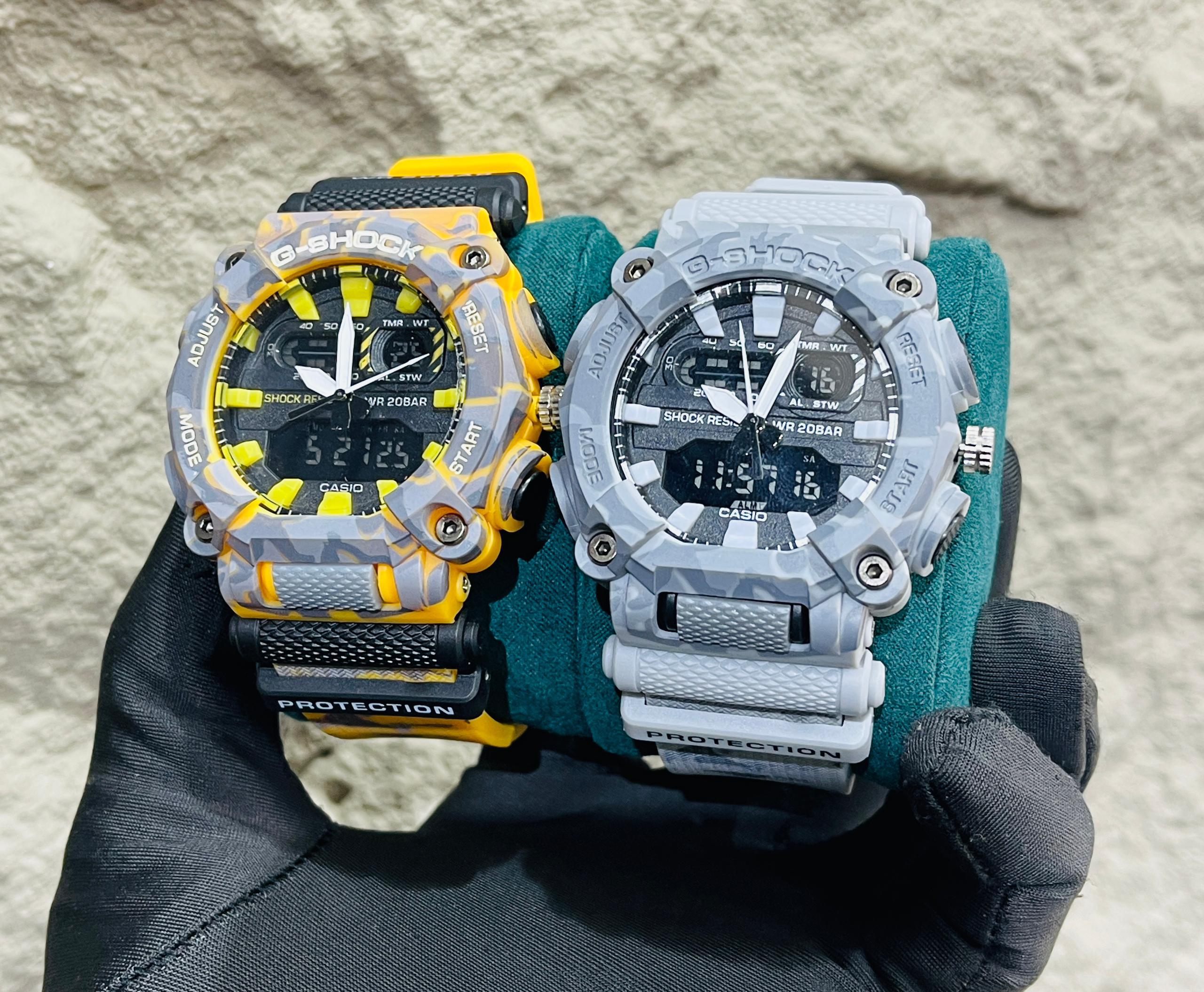 Classic G-Shock Rubber Strap Watch - Image 12