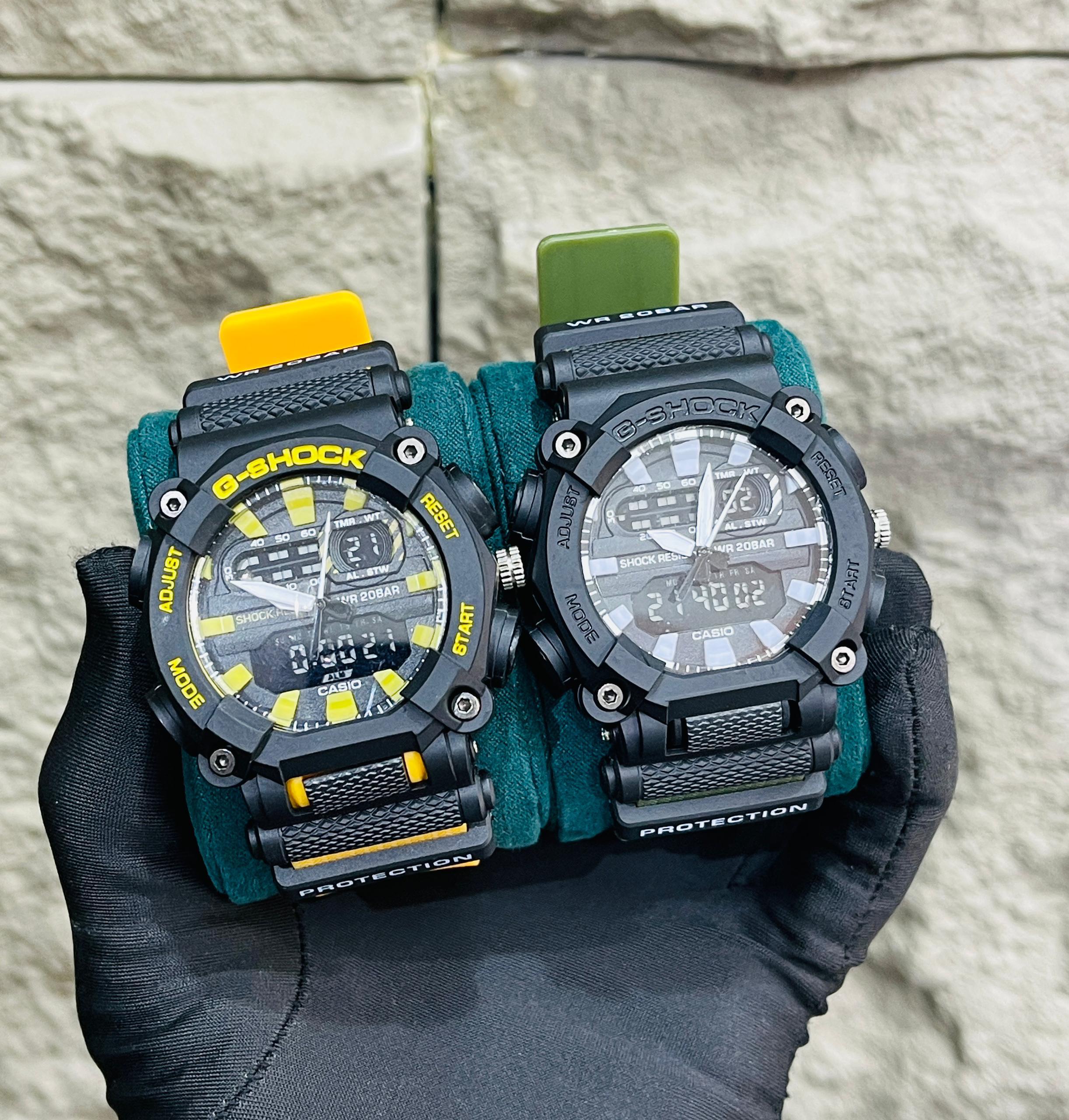 Classic G-Shock Rubber Strap Watch - Image 13