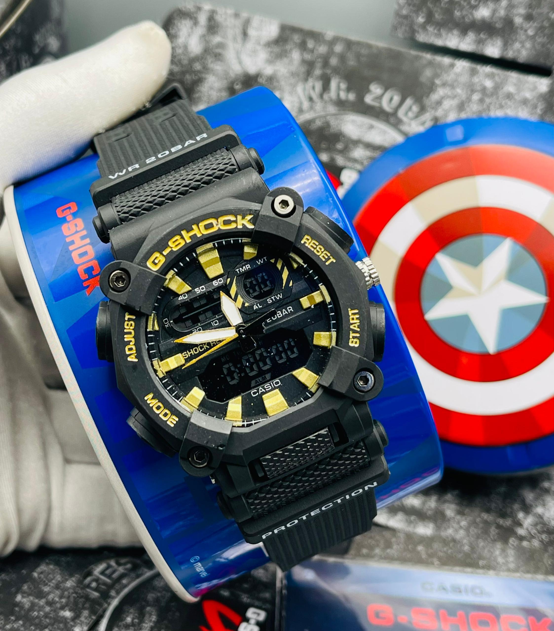 Classic G-Shock Rubber Strap Watch - Image 7