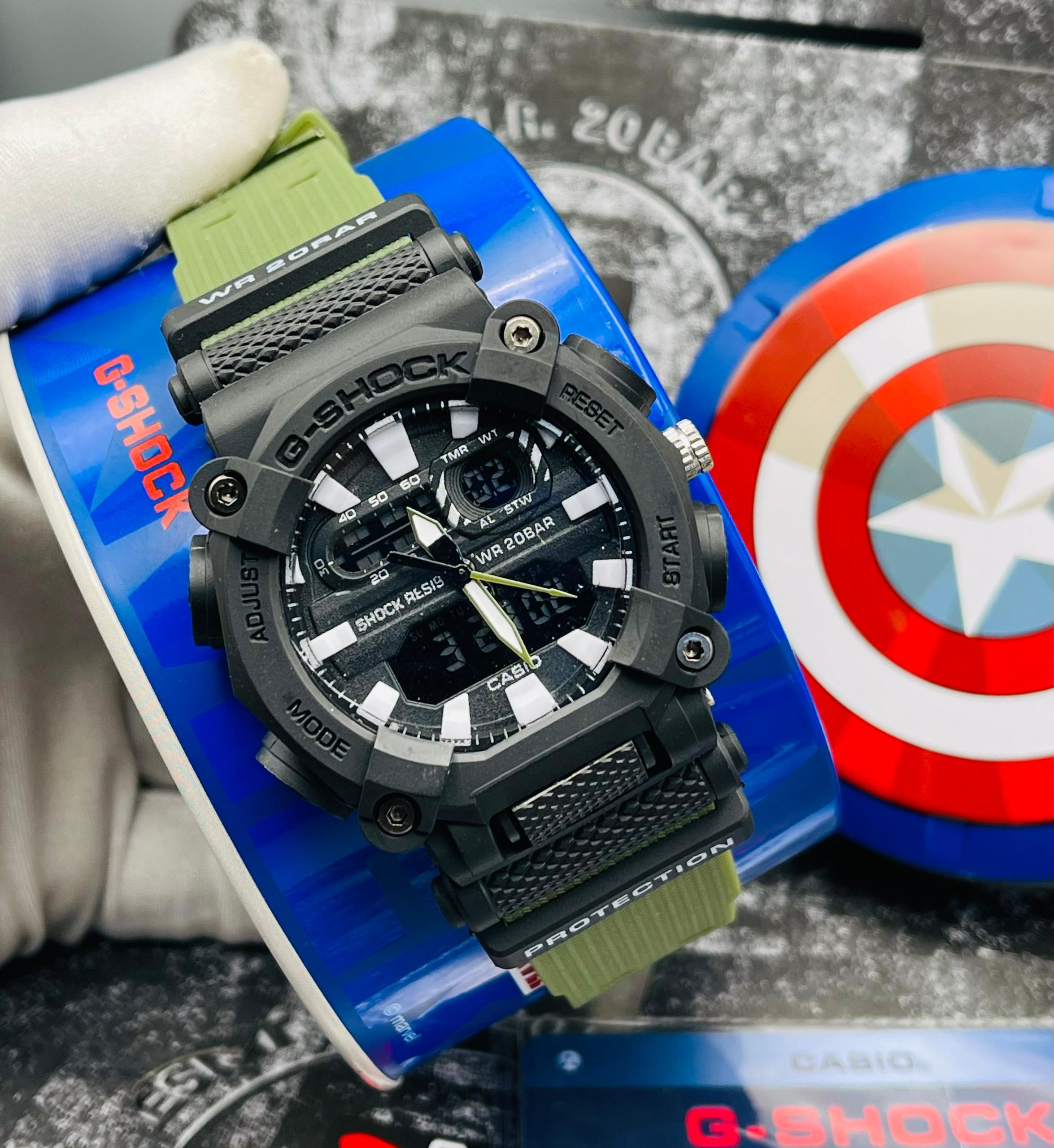 Classic G-Shock Rubber Strap Watch - Image 8