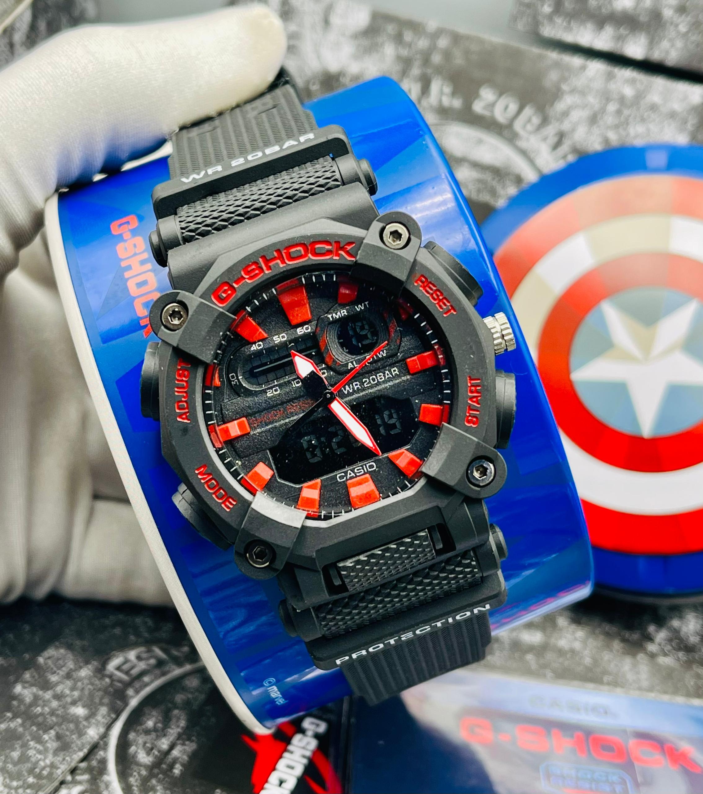 Classic G-Shock Rubber Strap Watch - Image 9