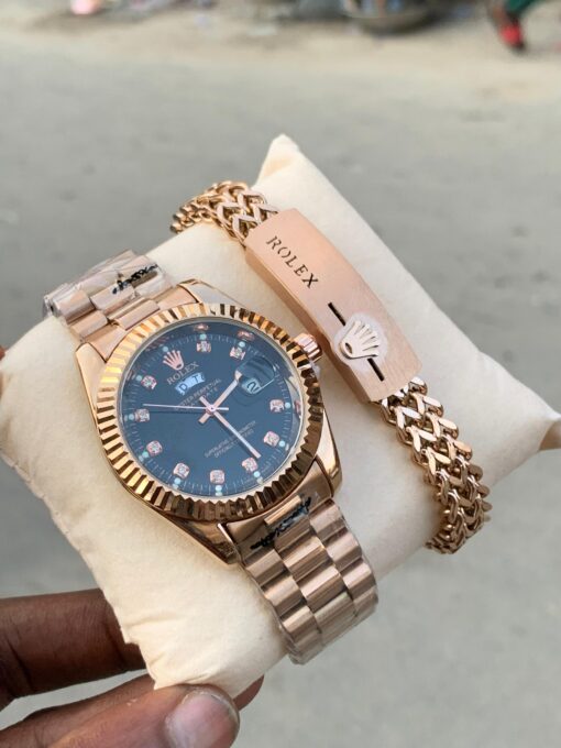 ROLEX CHAIN STRAP + BRACELET WATCH - Image 24