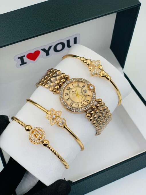 BEAUTIFUL LADIES SET WRISTWATCH - Image 12