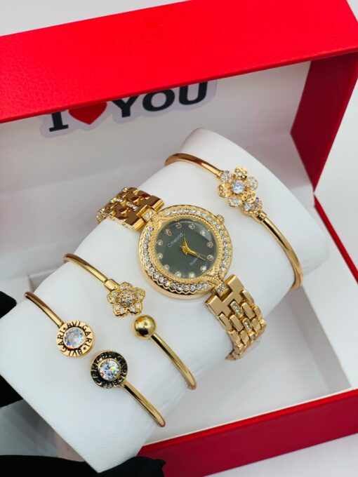 BEAUTIFUL LADIES SET WRISTWATCH - Image 2