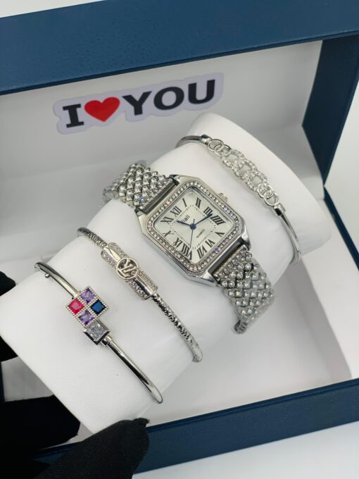 BEAUTIFUL LADIES SET WRISTWATCH - Image 3