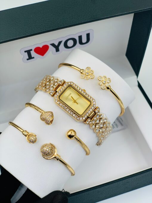 BEAUTIFUL LADIES SET WRISTWATCH - Image 6