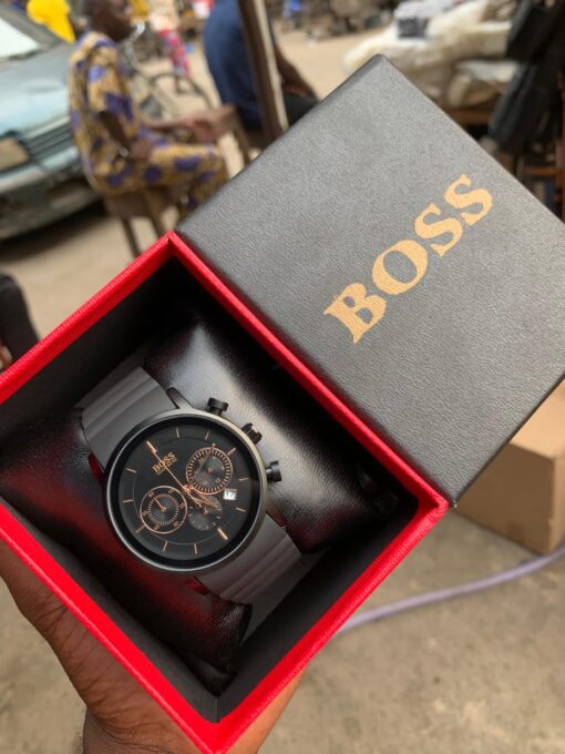 HUGO BOSS RUBBER STRAP WRISTWATCH - Image 3