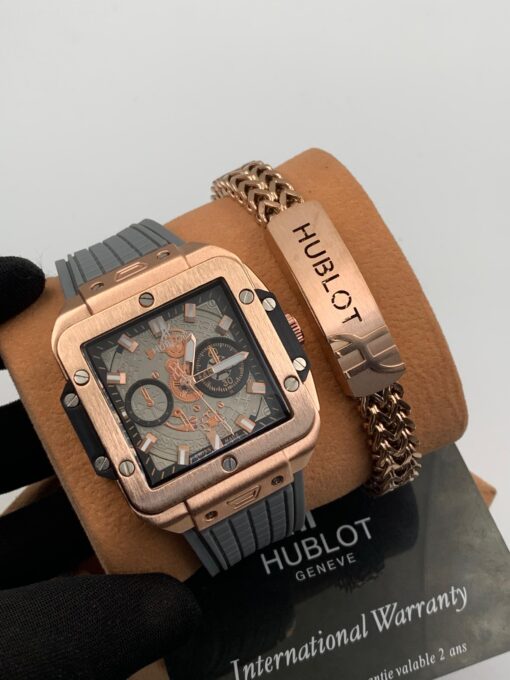 HUBLOT RUBBER STRAP AND BRACELET