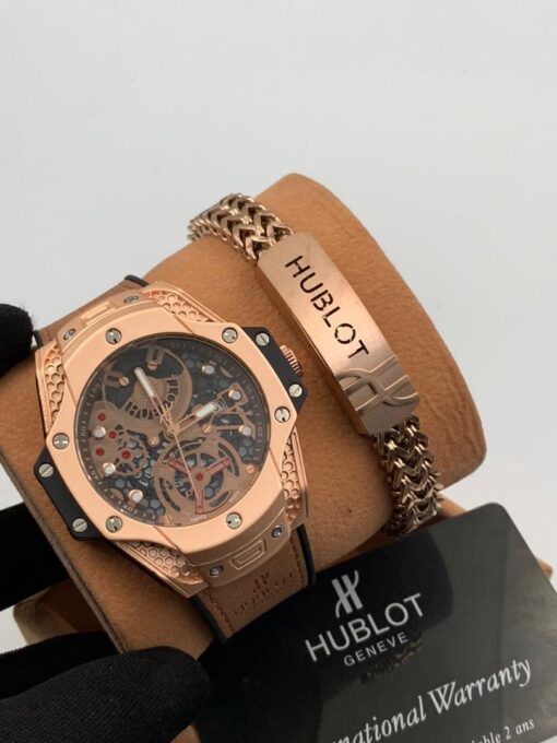 HUBLOT LEATHER STRAP AND BRACELET - Image 31