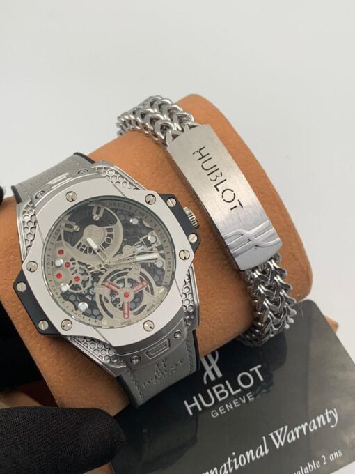 HUBLOT LEATHER STRAP AND BRACELET - Image 8