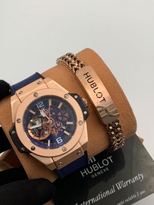 HUBLOT LEATHER STRAP AND BRACELET - Image 9