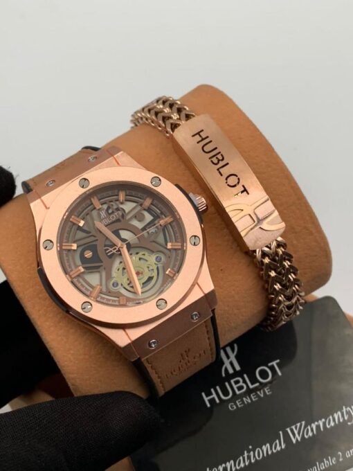 HUBLOT LEATHER STRAP AND BRACELET - Image 12