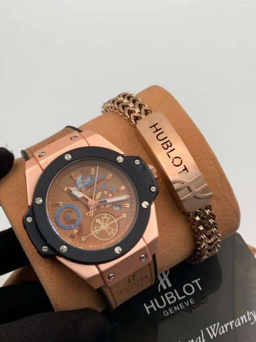 HUBLOT LEATHER STRAP AND BRACELET - Image 14