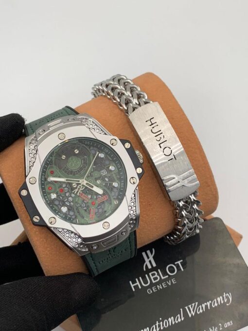 HUBLOT LEATHER STRAP AND BRACELET