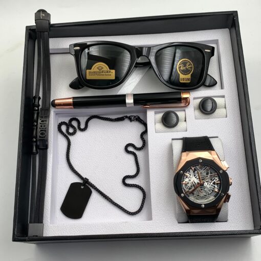 HUBLOT HIGH QUALITY MEN SET WRISTWATCH