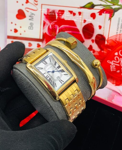 CARTIER LADIES FULL COMPLETE SET WRISTWATCH