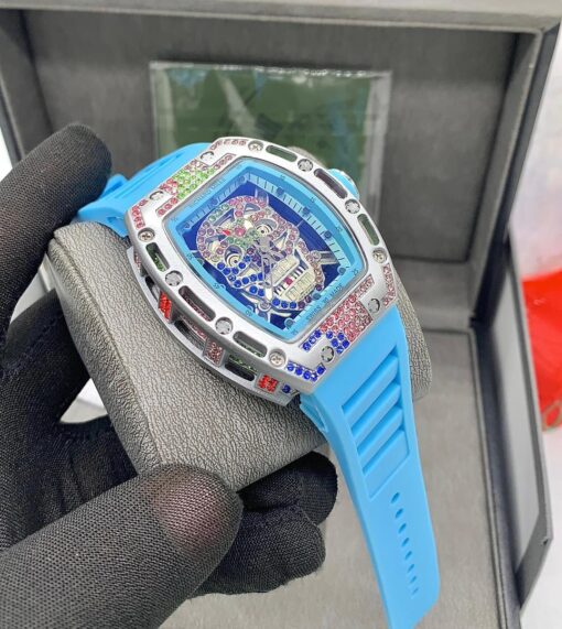 Richard Mille Multi-Color Stone Wristwatch