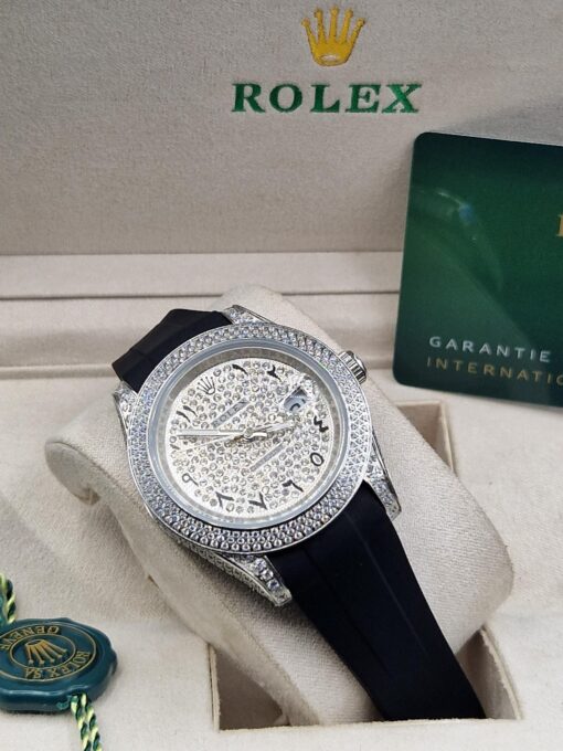 Rolex Perpetual Stone-head Watch - Image 3